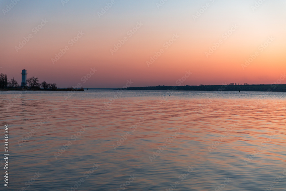 sunset at sea sunset at sea