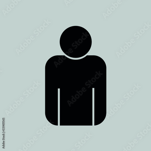 Vector icon a man.