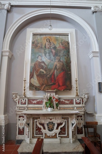 Caiazzo - Cappella sinistra della chiesa di San Francesco photo