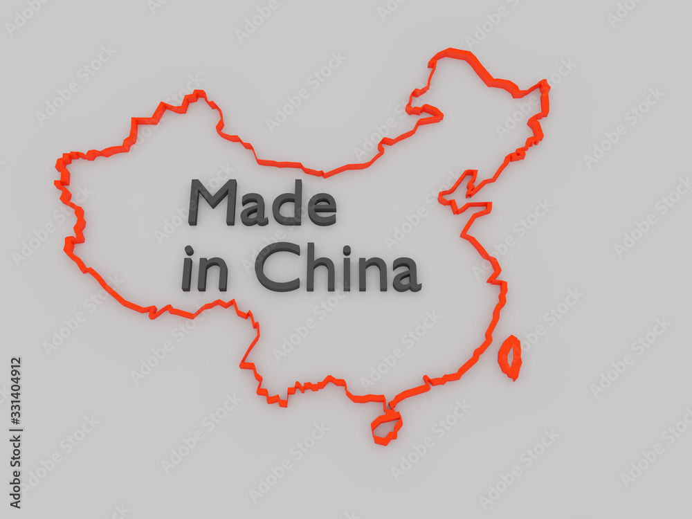 Obraz premium Made in China concept