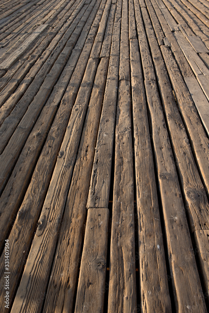 Pier at coast Illo Peru. Boardwalk Pier at coast Illo Peru. Boardwalk