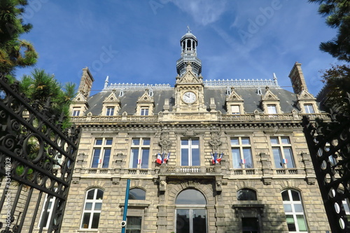 Ancienne mairie de Pantin. Seine Saint Denis. France. photo