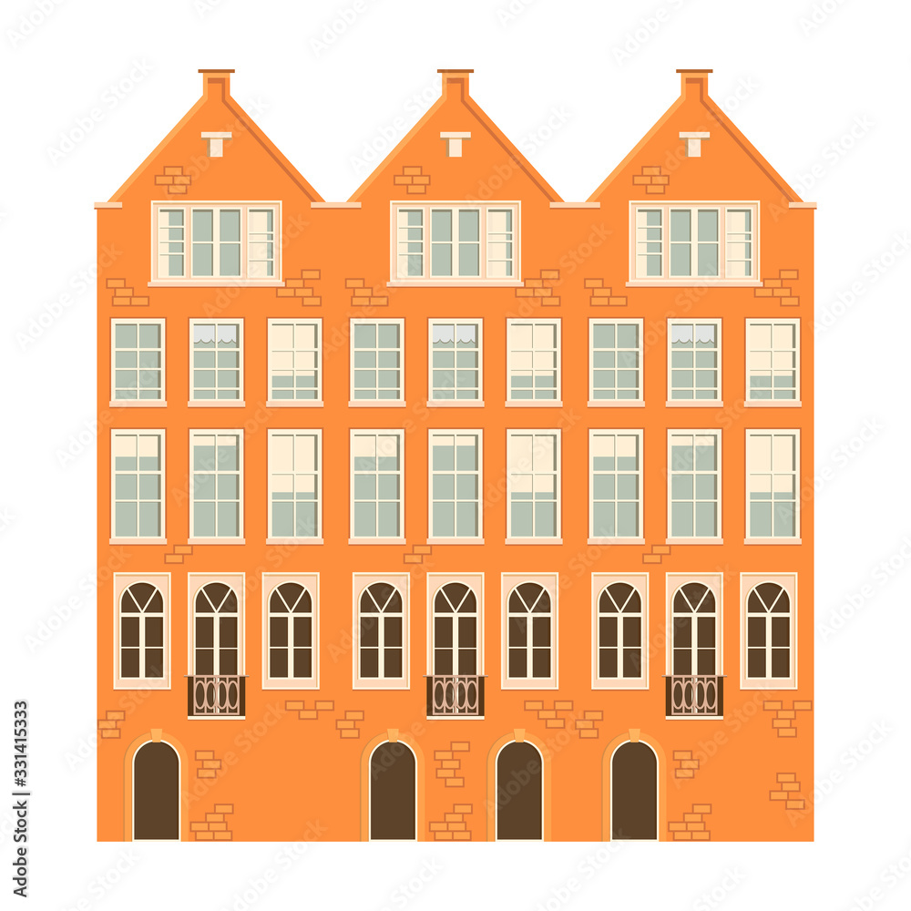 Traditional architecture of Netherlands