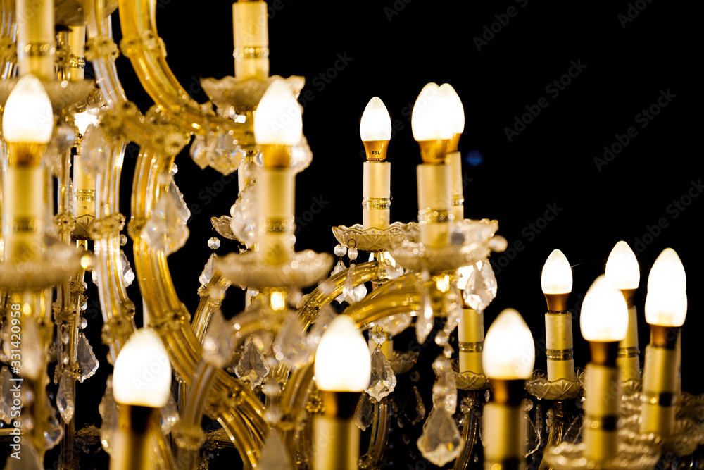 beautiful light of gold chandelier beautiful light of gold chandelier