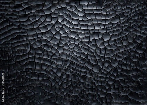 texture of black mud