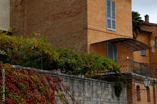 Fototapeta Naklejka Na Ścianę i Meble -  Architectonic heritage in Tuscana, Italy