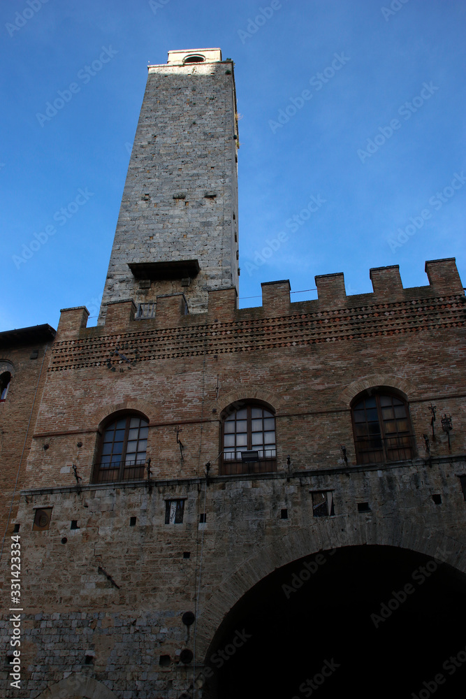 Architectonic heritage in Tuscana, Italy
