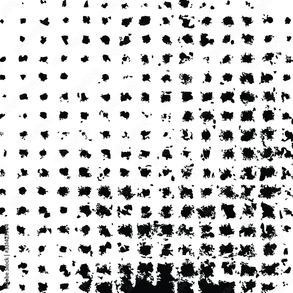 Grunge dots background. Monochrome texture. Grunge dots background. Monochrome texture.