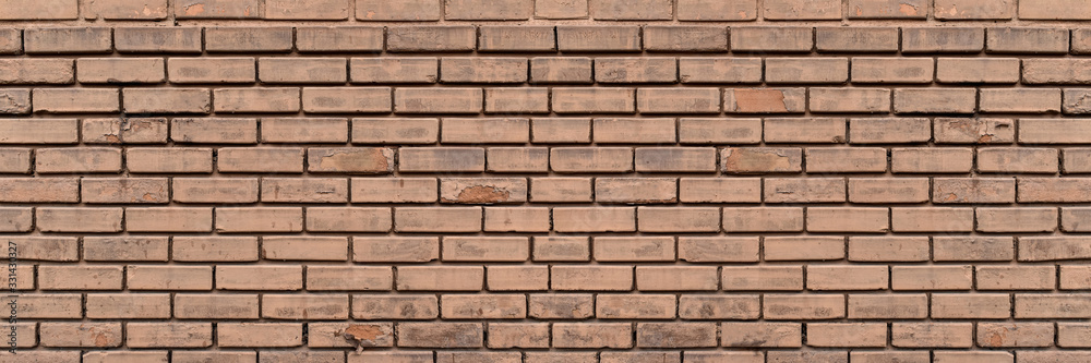 Empty old brick wall texture background. Copy space panorama picture Empty old brick wall texture background. Copy space panorama picture