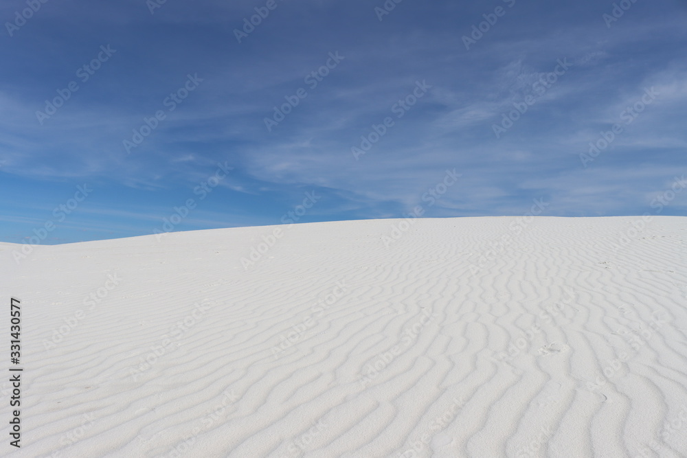 sand dunes and blue sky sand dunes and blue sky