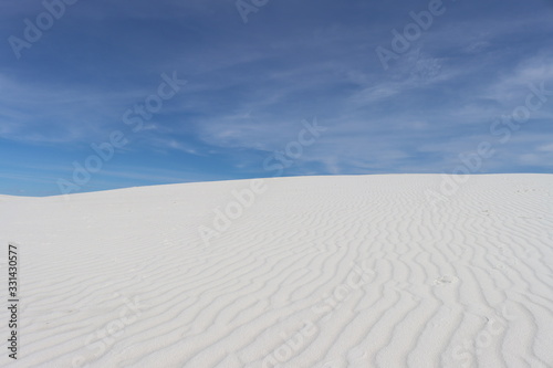 sand dunes and blue sky