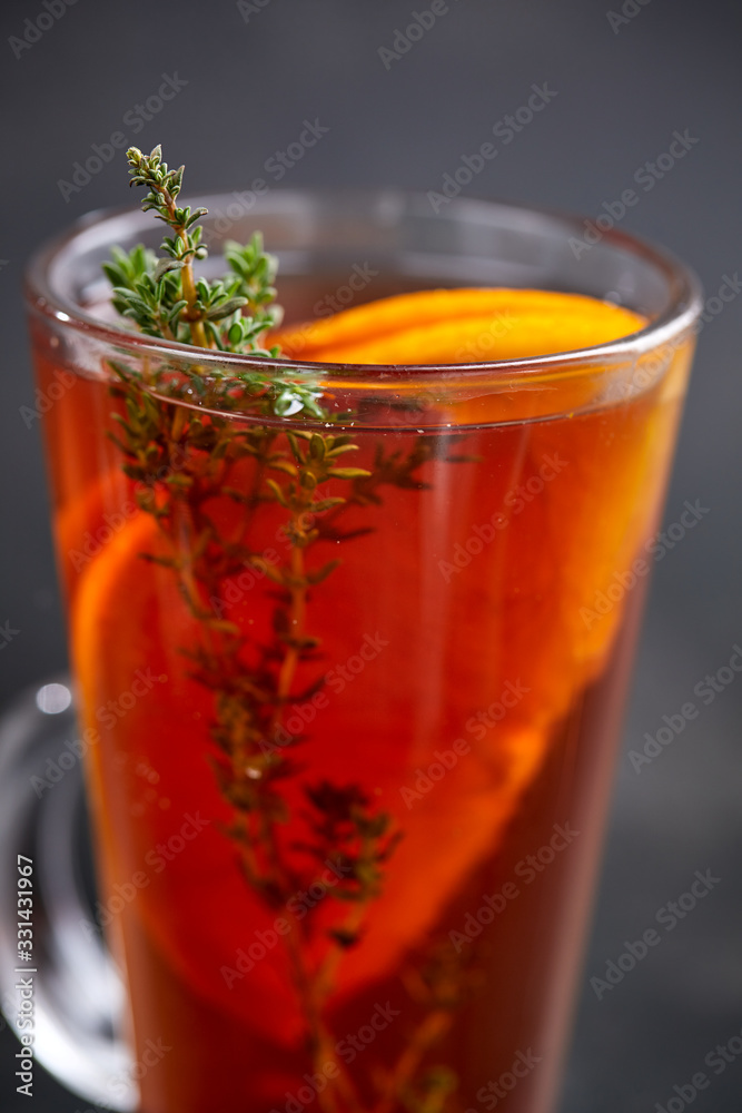 winter drinks with herbs and fruits winter drinks with herbs and fruits