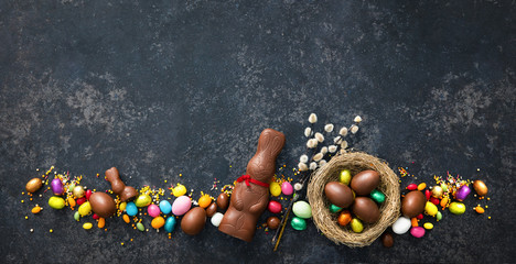 Chocolate Easter eggs