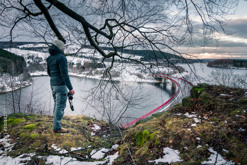 Obraz premium Landschaftsfotograf