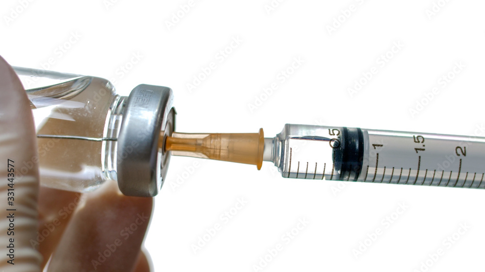 Vaccine injection Vaccine injection