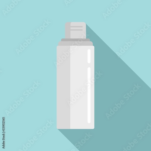 Shaving gel icon. Flat illustration of shaving gel vector icon for web design