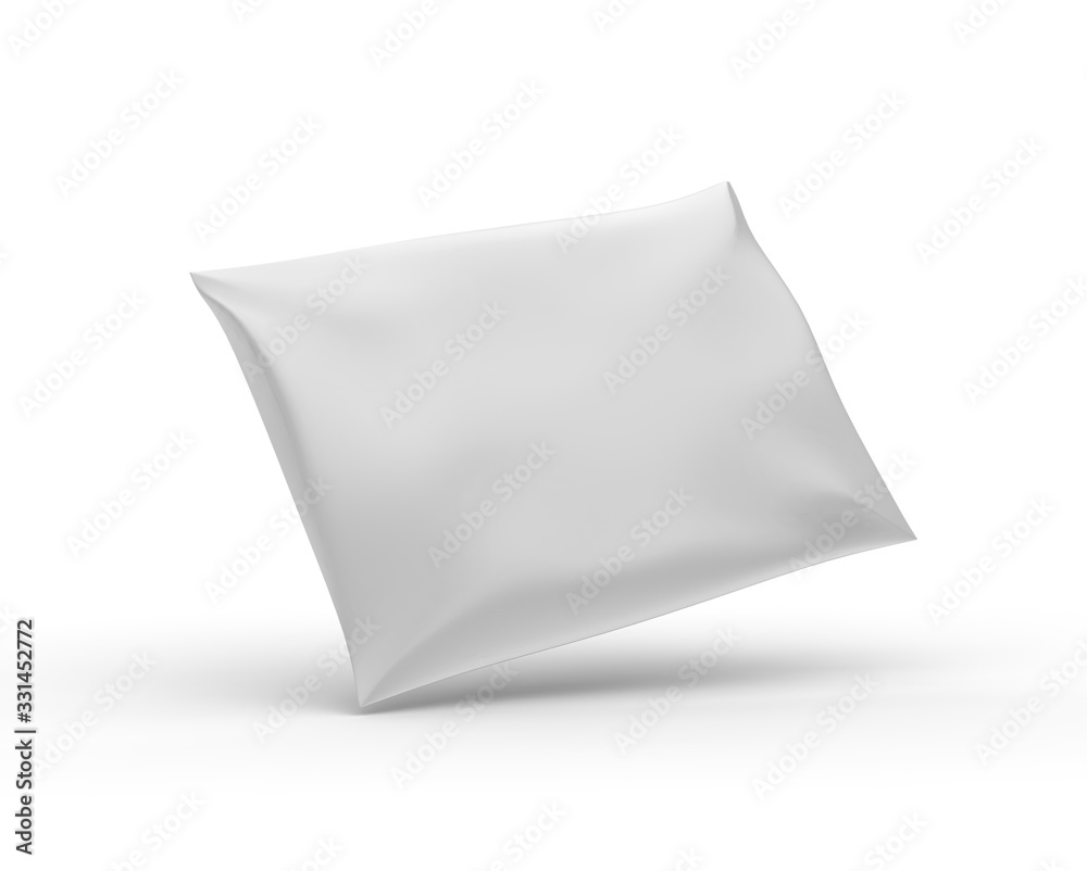 Blank Plastic Postal Mailing Bags Parcel Envelope Self Seal Courier Pouche Shipping Plastic Bags Postal Packing. 3d render illustration.