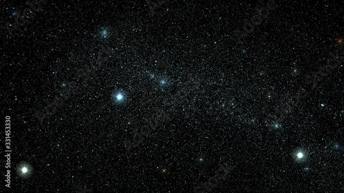 4k animated abstract starry sky background