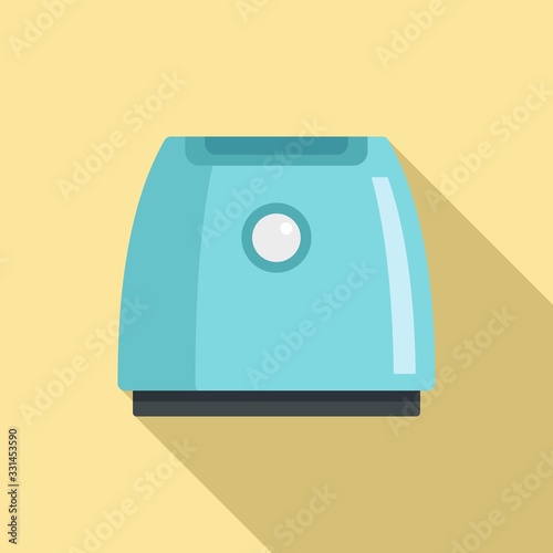 Ionizer air purifier icon. Flat illustration of ionizer air purifier vector icon for web design