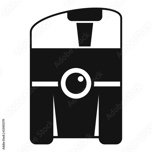 Dehumidifier icon. Simple illustration of dehumidifier vector icon for web design isolated on white background