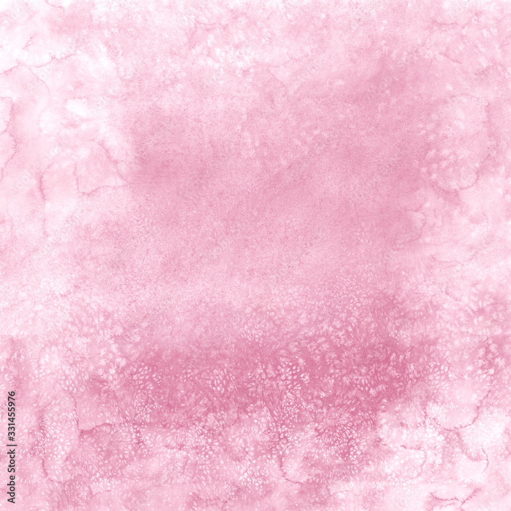 Abstract pink watercolor background. Element for design
