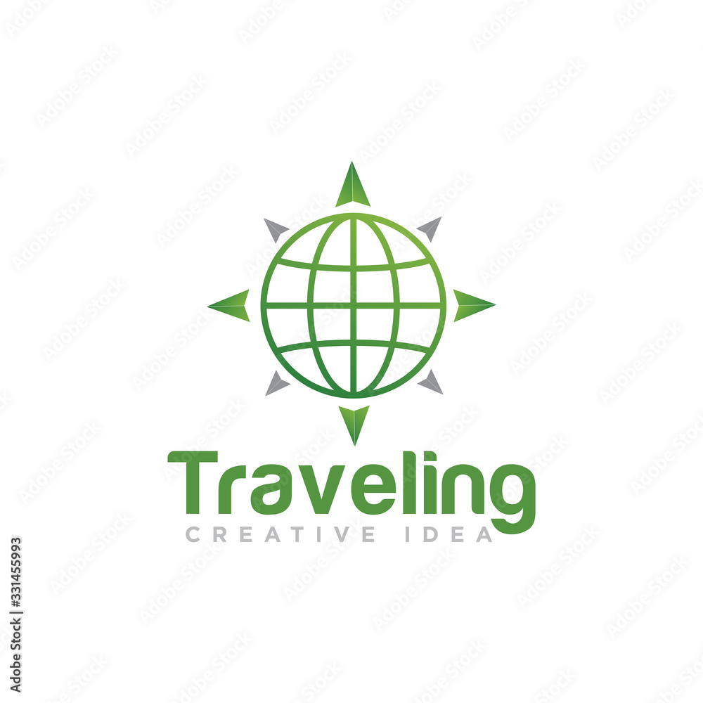 Traveling Logo Icon Design Vector Traveling Logo Icon Design Vector