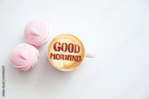 The inscription good morning