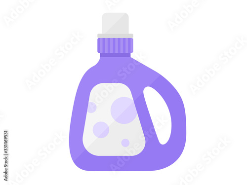 衣類用の洗剤のイラスト