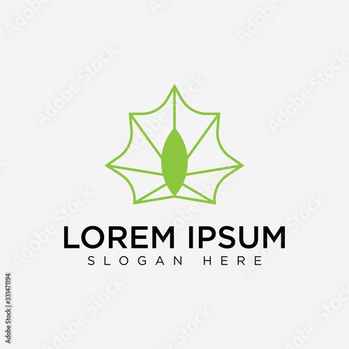 cannabis logo design for healthcare and medical lab business