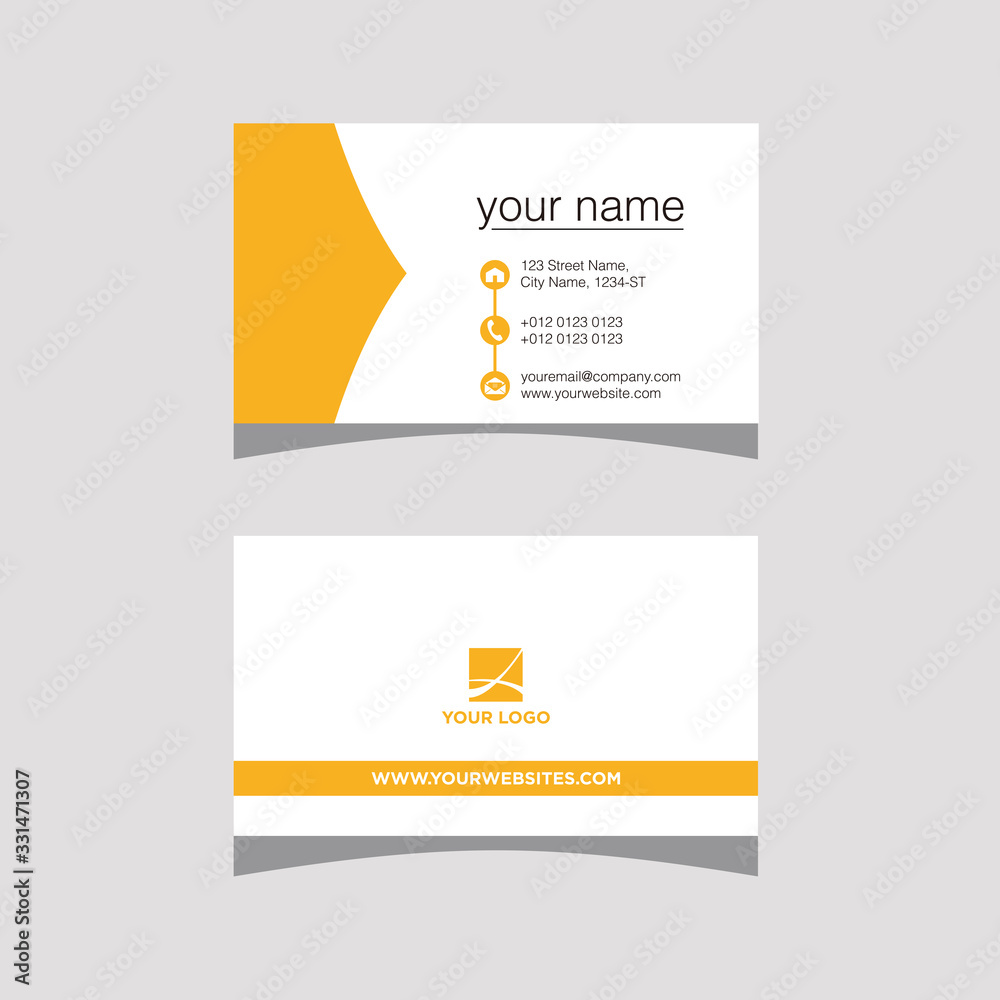 modern business card template vector modern business card template vector