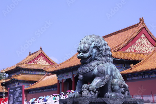  lions of the Forbidden City in Beijing