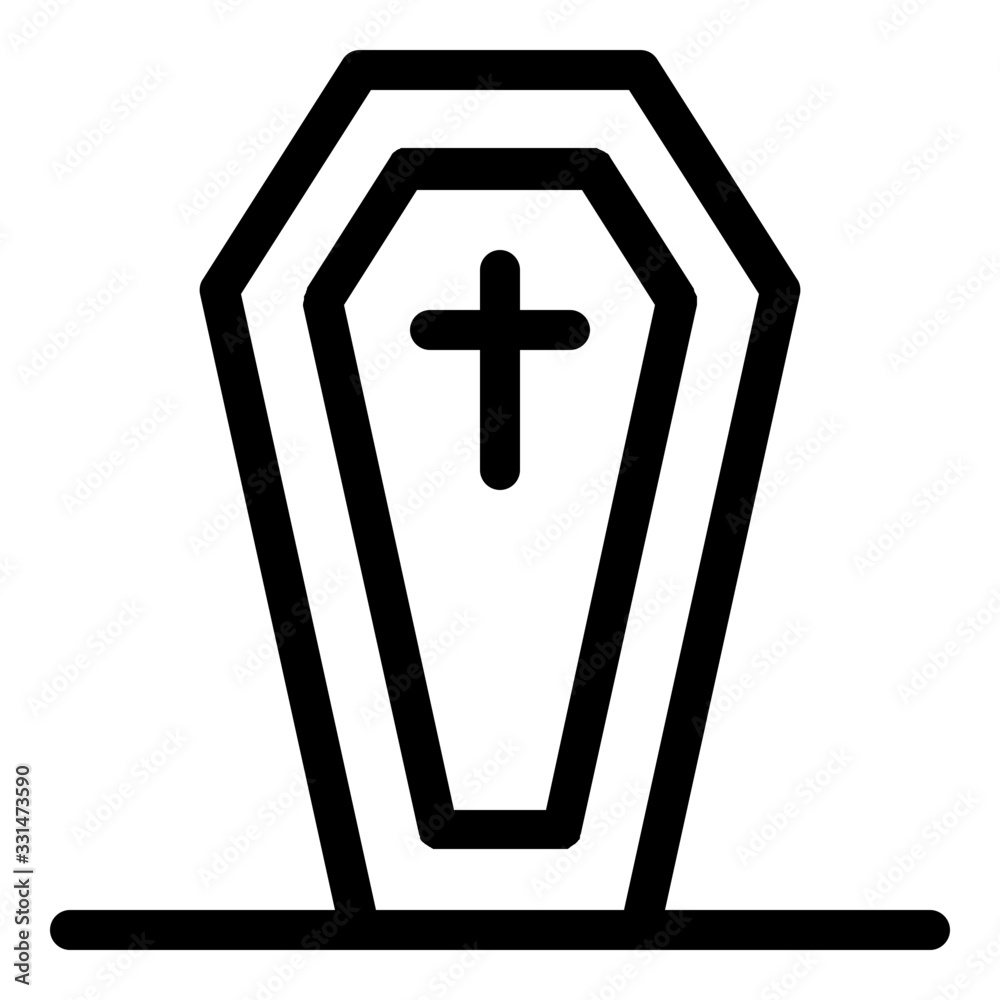 Fototapeta premium Coffin