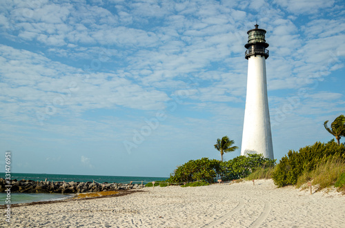 lighthouse on the beach © Blue Helium Concepts