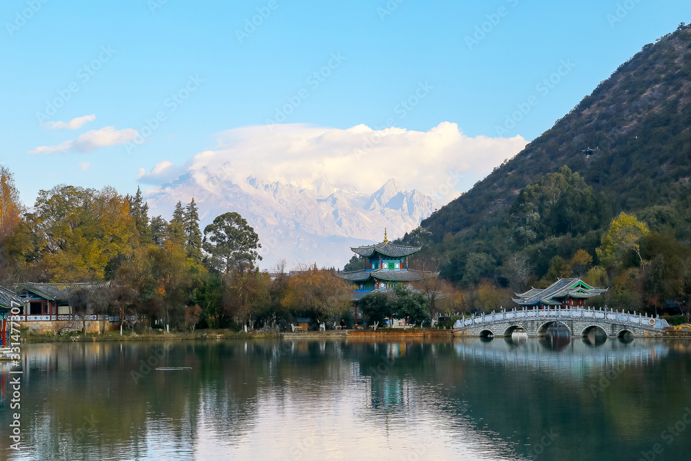 Black Dragon Pool Park, Lijiang, China