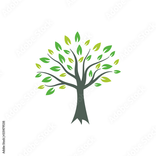 Tree graphic design template vector isolated illustration