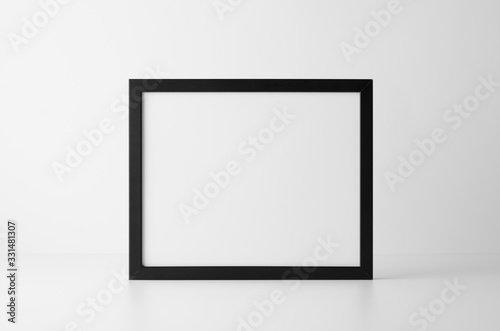 8x10 Black Frame Mock-Up - Landscape