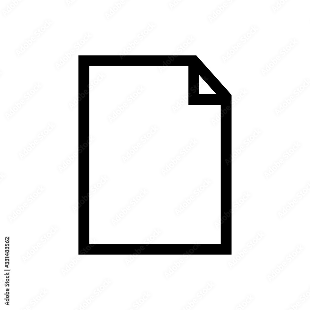 Documents icon vector illustration. Isolated documents symbol. Files outline element. Paper page graphic design pictogram. Office documents outline concept. Documents icon vector illustration. Isolated documents symbol. Files outline element. Paper page graphic design pictogram. Office documents outline concept.