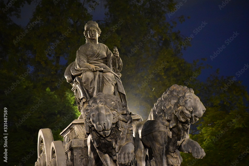 Fototapeta premium Fuente de Cibeles