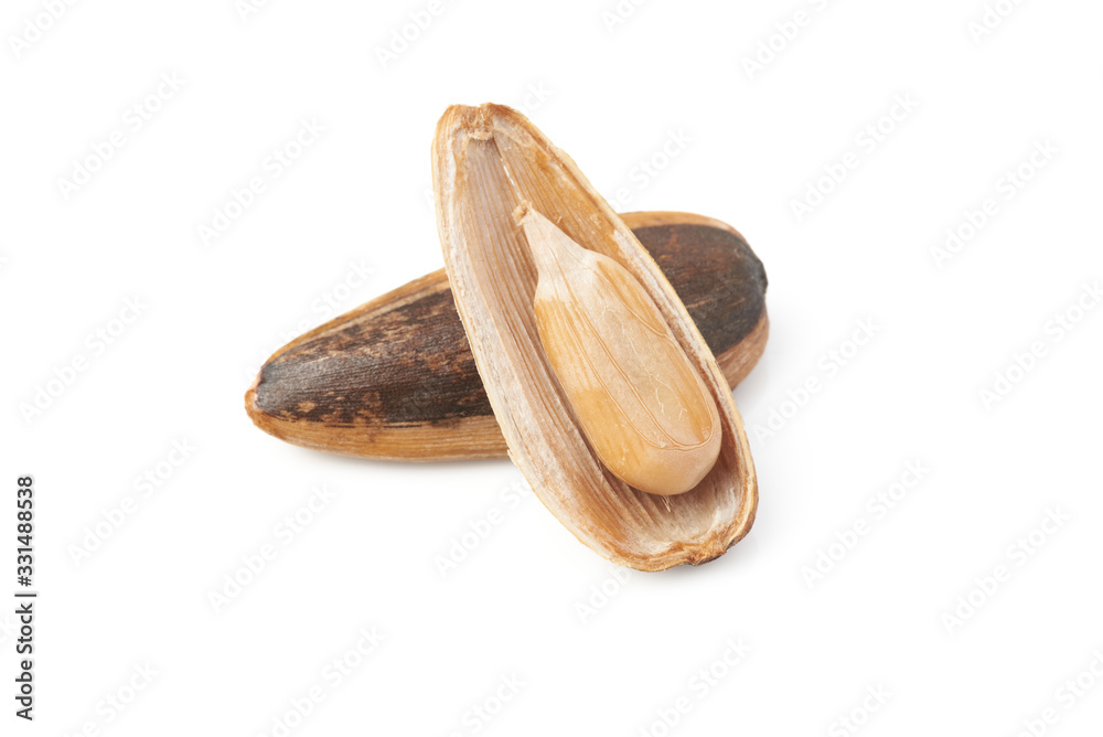Fototapeta premium Sunflower seeds Popular eating around the world