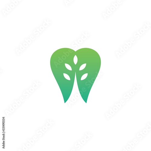 dental medicine logo design vector