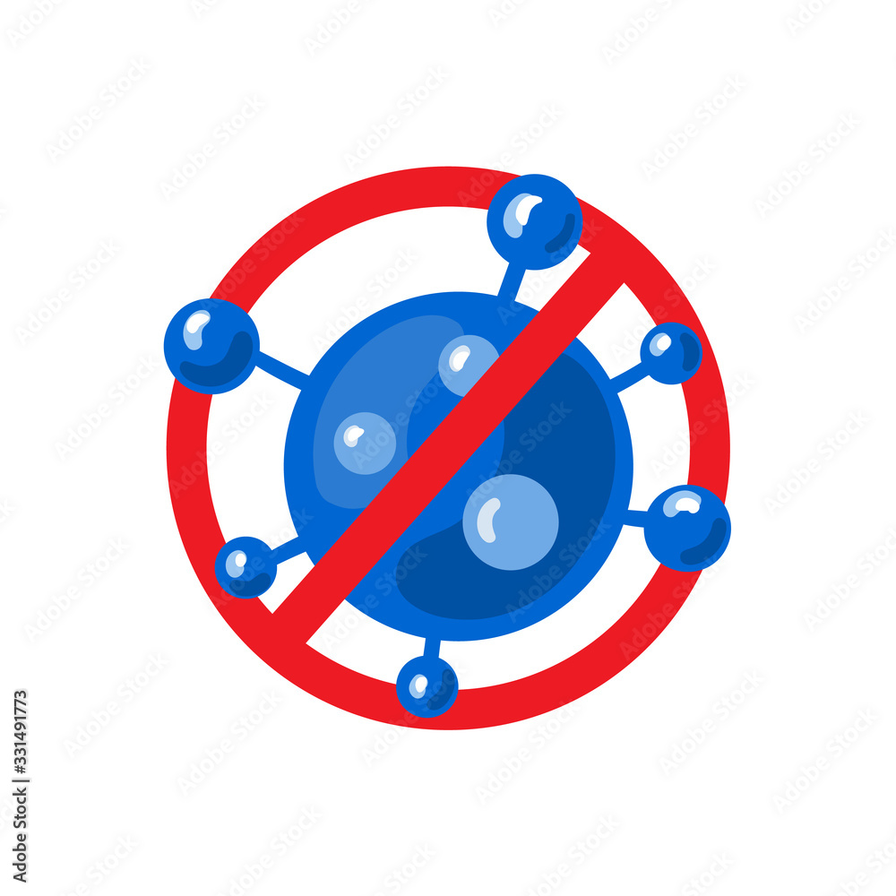 Stop covid-19 coronavirus vector illustration for awareness or alert against disease spread virus, symptoms or precautions Stop covid-19 coronavirus vector illustration for awareness or alert against disease spread virus, symptoms or precautions