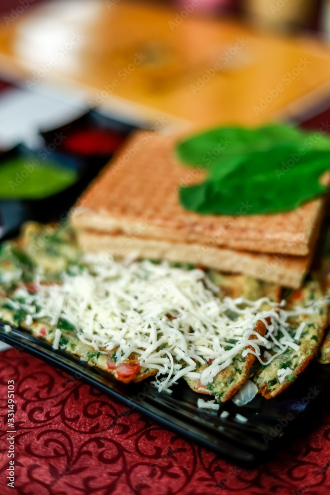 Cheese spinach egg white omelet Cheese spinach egg white omelet