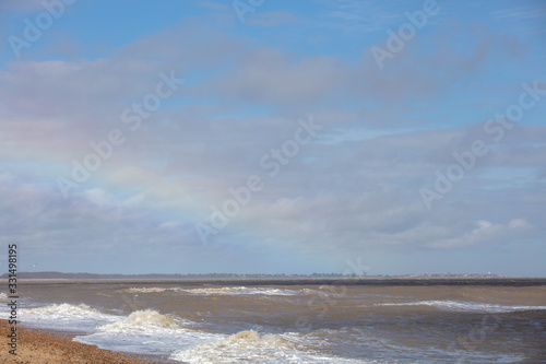A Rainbow over the Suffolk Coast © Matthew