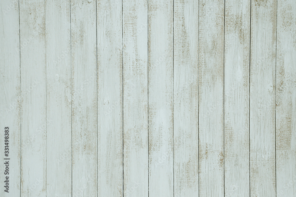 Obraz premium Old white wooden wall texture