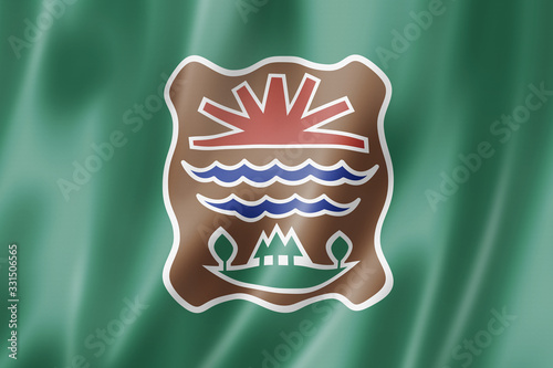 Abenaki people ethnic flag, North America photo