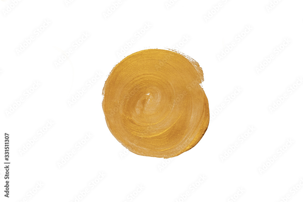 Gold glittering circle of paint golden glitter texture. Abstract gold glittering textured. gold circle frame set Gold glittering circle of paint golden glitter texture. Abstract gold glittering textured. gold circle frame set