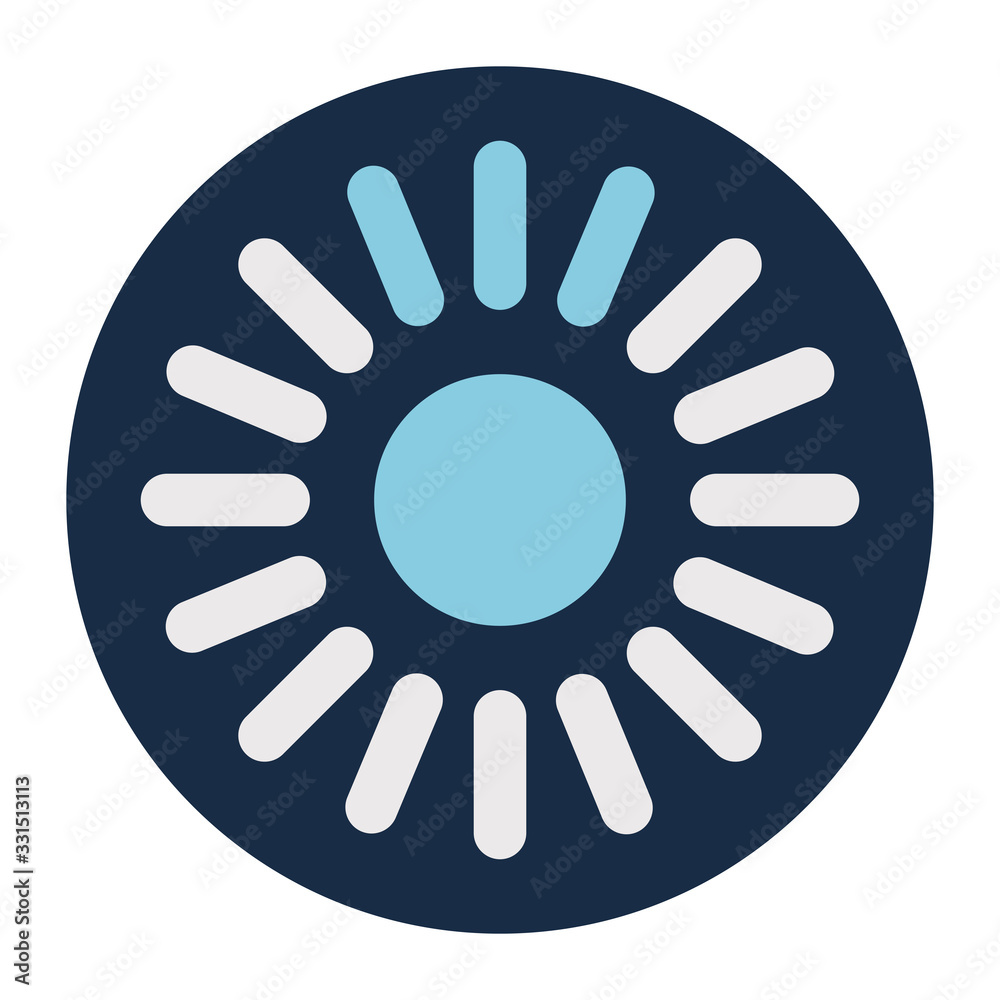 lines loading circle block style icon vector design lines loading circle block style icon vector design