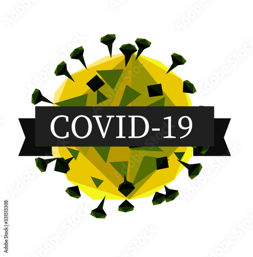 covid-19. coronavirus. vector illustation
