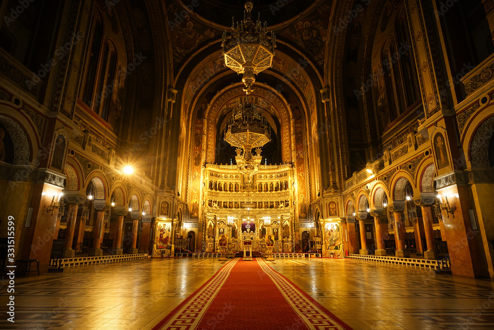  Interior of a orthodox church