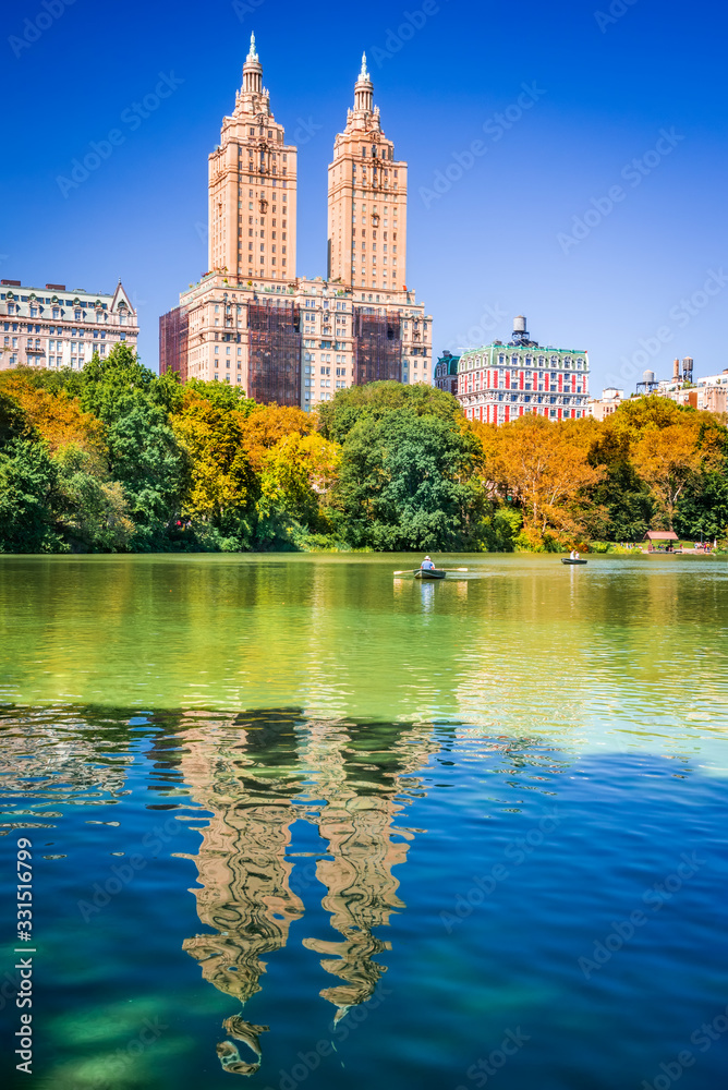 New York City, Central Park and Manhattan, USA New York City, Central Park and Manhattan, USA
